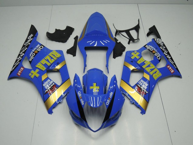 Carenagem Suzuki GSXR 1000 K3 2003-2004 - Azul Rizla Carenagem Suzuki GSXR 1000 K3 2003-2004 - Azul Rizla