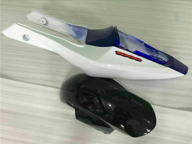 Carenagem Suzuki GSXR 1000 K3 2003-2004 - Branco Azul