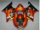 Carenagem Suzuki GSXR 1000 K3 2003-2004 - Laranja Preto