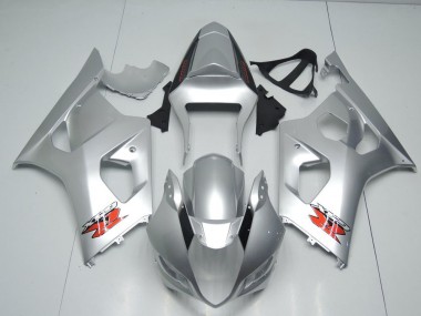 Carenagem Suzuki GSXR 1000 K3 2003-2004 - Prata Estilo OEM