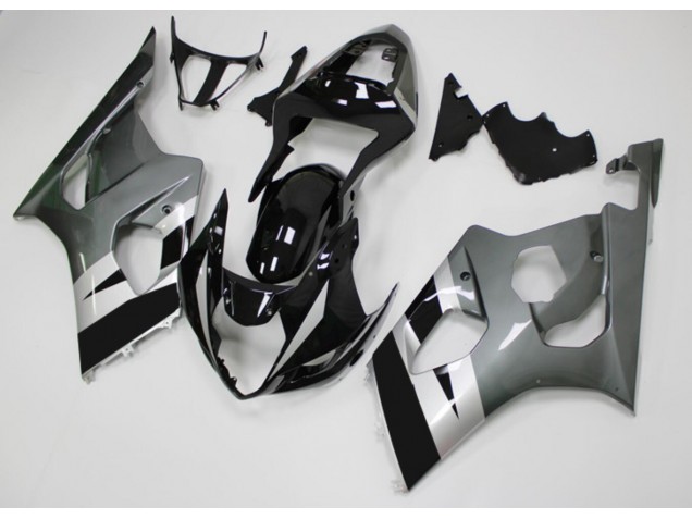 Carenagem Suzuki GSXR 1000 K3 2003-2004 - Preto Cinzento Carenagem Suzuki GSXR 1000 K3 2003-2004 - Preto Cinzento