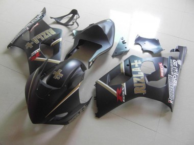 Carenagem Suzuki GSXR 1000 K3 2003-2004 - Preto Fosco Rizla Corrida
