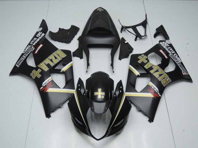 Carenagem Suzuki GSXR 1000 K3 2003-2004 - Preto Fosco Rizla Carenagem Suzuki GSXR 1000 K3 2003-2004 - Preto Fosco Rizla