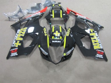 Carenagem Suzuki GSXR 1000 K3 2003-2004 - Preto Rizla