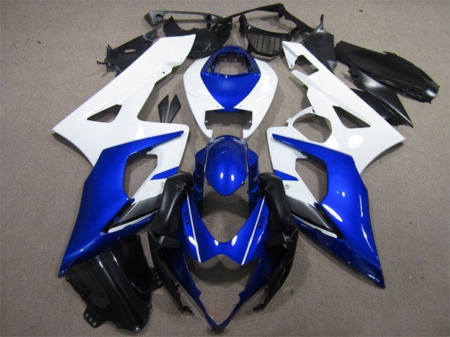 Carenagem Suzuki GSXR 1000 K5 2005-2006 - Azul Branco Carenagem Suzuki GSXR 1000 K5 2005-2006 - Azul Branco