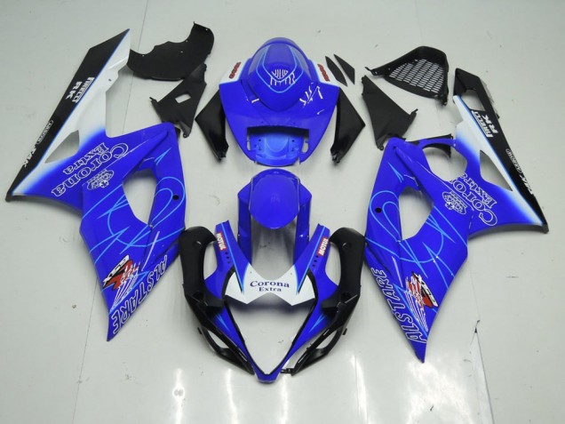 Carenagem Suzuki GSXR 1000 K5 2005-2006 - Azul Corona Carenagem Suzuki GSXR 1000 K5 2005-2006 - Azul Corona