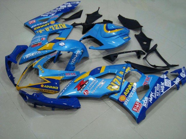 Carenagem Suzuki GSXR 1000 K5 2005-2006 - Azul Rizla Carenagem Suzuki GSXR 1000 K5 2005-2006 - Azul Rizla