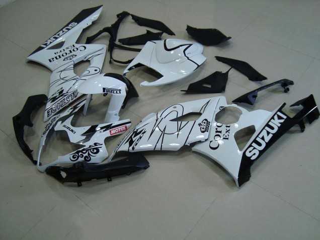 Carenagem Suzuki GSXR 1000 K5 2005-2006 - Branco Corona Carenagem Suzuki GSXR 1000 K5 2005-2006 - Branco Corona