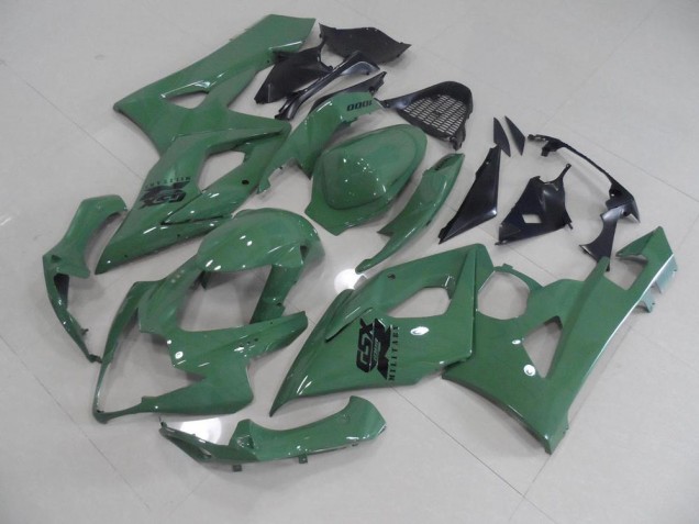 Carenagem Suzuki GSXR 1000 K5 2005-2006 - Brilhante Exército Verde Carenagem Suzuki GSXR 1000 K5 2005-2006 - Brilhante Exército Verde