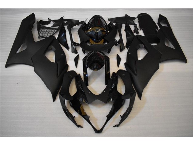 Carenagem Suzuki GSXR 1000 K5 2005-2006 - Brilhante Preto Fosco Carenagem Suzuki GSXR 1000 K5 2005-2006 - Brilhante Preto Fosco