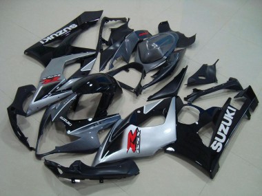 Carenagem Suzuki GSXR 1000 K5 2005-2006 - Cinzento Preto Prata