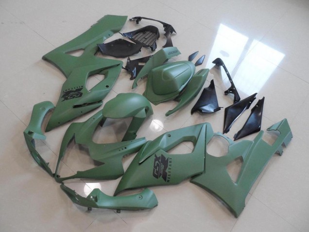 Carenagem Suzuki GSXR 1000 K5 2005-2006 - Fosco Exército Verde Carenagem Suzuki GSXR 1000 K5 2005-2006 - Fosco Exército Verde