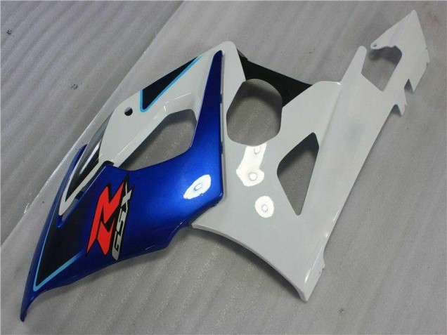 Carenagem Suzuki GSXR 1000 K5 2005-2006 - Preto Azul Branco Carenagem Suzuki GSXR 1000 K5 2005-2006 - Preto Azul Branco