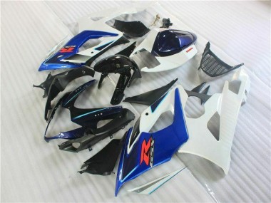 Carenagem Suzuki GSXR 1000 K5 2005-2006 - Preto Azul Branco