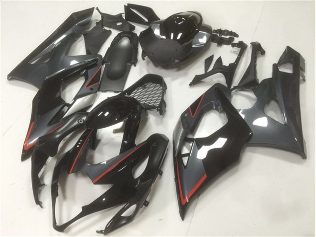 Carenagem Suzuki GSXR 1000 K5 2005-2006 - Preto Cinzento Carenagem Suzuki GSXR 1000 K5 2005-2006 - Preto Cinzento