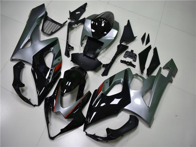 Carenagem Suzuki GSXR 1000 K5 2005-2006 - Preto Prata Carenagem Suzuki GSXR 1000 K5 2005-2006 - Preto Prata