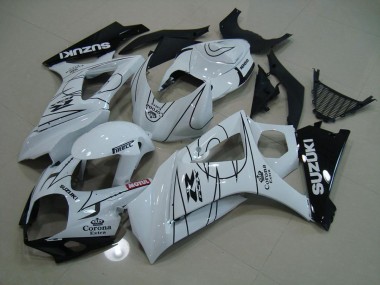 Carenagem Suzuki GSXR 1000 K7 2007-2008 - Branco Corona