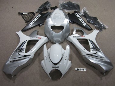 Carenagem Suzuki GSXR 1000 K7 2007-2008 - Branco Prata