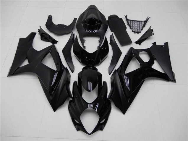 Carenagem Suzuki GSXR 1000 K7 2007-2008 - Brilhante Preto Fosco