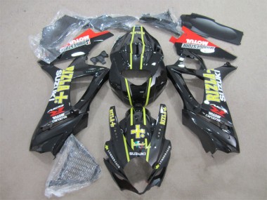 Carenagem Suzuki GSXR 1000 K7 2007-2008 - Preto Amarelo Rizla