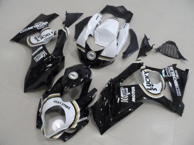 Carenagem Suzuki GSXR 1000 K7 2007-2008 - Preto Lucky Strike