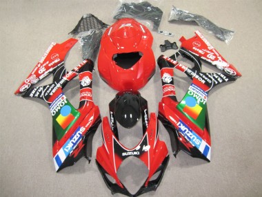Carenagem Suzuki GSXR 1000 K7 2007-2008 - Vermelho Preto