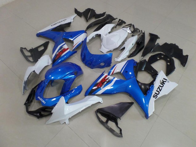 Carenagem Suzuki GSXR 1000 K9 2009-2016 - Azul Branco Carenagem Suzuki GSXR 1000 K9 2009-2016 - Azul Branco