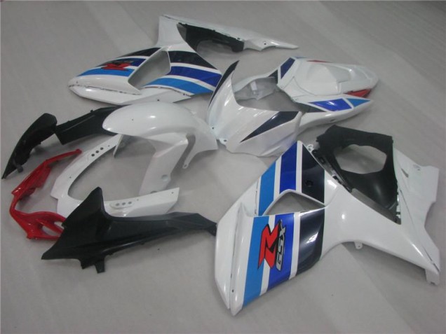 Carenagem Suzuki GSXR 1000 K9 2009-2016 - Branco Azul Carenagem Suzuki GSXR 1000 K9 2009-2016 - Branco Azul