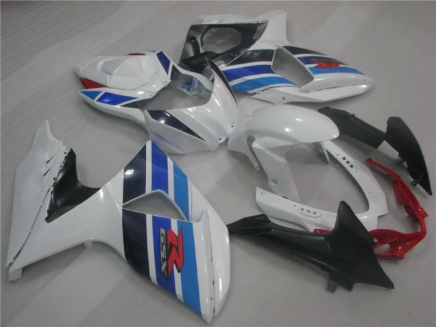 Carenagem Suzuki GSXR 1000 K9 2009-2016 - Branco Azul Carenagem Suzuki GSXR 1000 K9 2009-2016 - Branco Azul