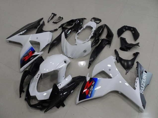Carenagem Suzuki GSXR 1000 K9 2009-2016 - Branco Prata Carenagem Suzuki GSXR 1000 K9 2009-2016 - Branco Prata