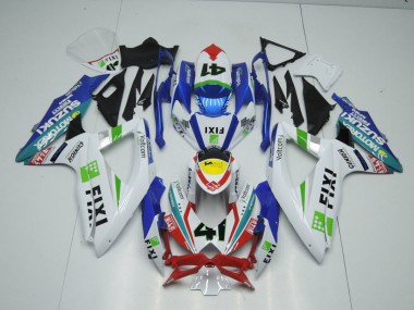 Carenagem Suzuki GSXR 1000 K9 2009-2016 - Fixi Azul