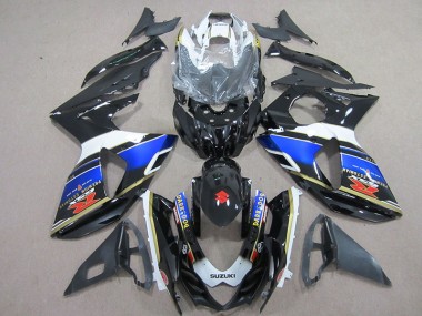 Carenagem Suzuki GSXR 1000 K9 2009-2016 - Preto Dark Dog