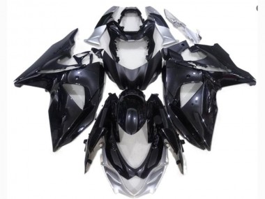Carenagem Suzuki GSXR 1000 K9 2009-2016 - Preto Prata