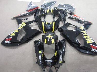 Carenagem Suzuki GSXR 1000 K9 2009-2016 - Preto Rizla Lumber Jack