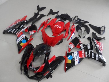 Carenagem Suzuki GSXR 1000 K9 2009-2016 - Vermelho Jomo