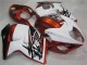 Carenagem Suzuki GSXR 1300 Hayabusa 1996-2007 - Laranja Branco Preto Carenagem Suzuki GSXR 1300 Hayabusa 1996-2007 - Laranja Branco Preto