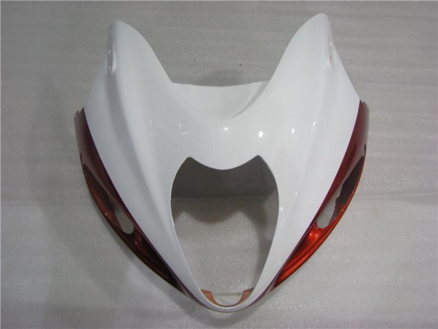 Carenagem Suzuki GSXR 1300 Hayabusa 1996-2007 - Laranja Branco Preto Carenagem Suzuki GSXR 1300 Hayabusa 1996-2007 - Laranja Branco Preto