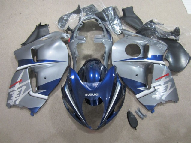 Carenagem Suzuki GSXR 1300 Hayabusa 1996-2007 - Prata Azul Carenagem Suzuki GSXR 1300 Hayabusa 1996-2007 - Prata Azul