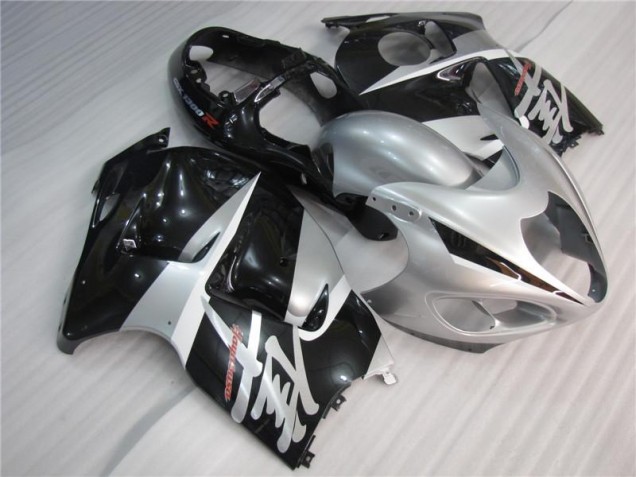 Carenagem Suzuki GSXR 1300 Hayabusa 1996-2007 - Prata Preto Carenagem Suzuki GSXR 1300 Hayabusa 1996-2007 - Prata Preto