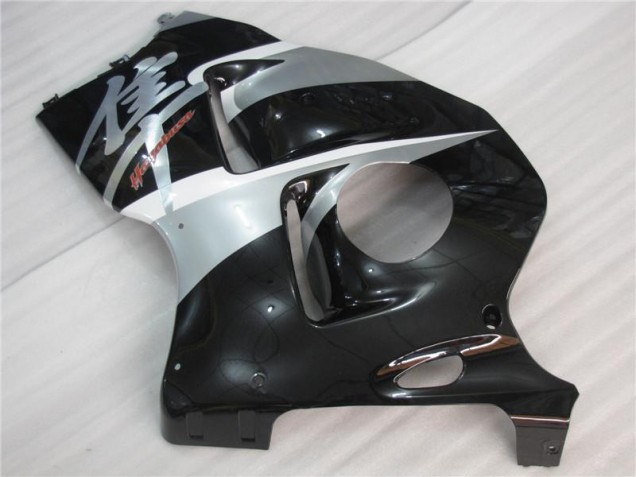 Carenagem Suzuki GSXR 1300 Hayabusa 1996-2007 - Prata Preto Carenagem Suzuki GSXR 1300 Hayabusa 1996-2007 - Prata Preto