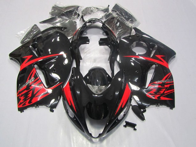 Carenagem Suzuki GSXR 1300 Hayabusa 1996-2007 - Preto Vermelho Carenagem Suzuki GSXR 1300 Hayabusa 1996-2007 - Preto Vermelho