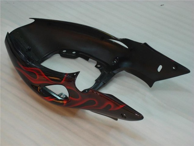 Carenagem Suzuki GSXR 1300 Hayabusa 2008-2019 - Preto Vermelho Chama Carenagem Suzuki GSXR 1300 Hayabusa 2008-2019 - Preto Vermelho Chama