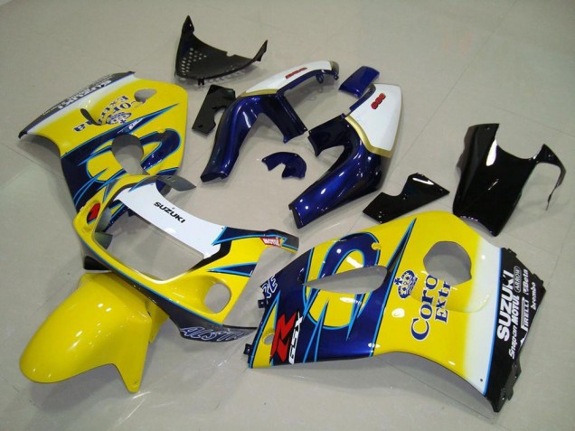 Carenagem Suzuki GSXR 600 1996-2000 - Amarelo Corona Carenagem Suzuki GSXR 600 1996-2000 - Amarelo Corona