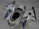 Carenagem Suzuki GSXR 600 / 750 K1 K2 K3 2001-2003 - Branco Prata Carenagem Suzuki GSXR 600 / 750 K1 K2 K3 2001-2003 - Branco Prata