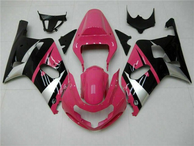 Carenagem Suzuki GSXR 600 / 750 K1 K2 K3 2001-2003 - Rosa Carenagem Suzuki GSXR 600 / 750 K1 K2 K3 2001-2003 - Rosa