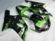 Carenagem Suzuki GSXR 600 / 750 K1 K2 K3 2001-2003 - Verde Preto Carenagem Suzuki GSXR 600 / 750 K1 K2 K3 2001-2003 - Verde Preto