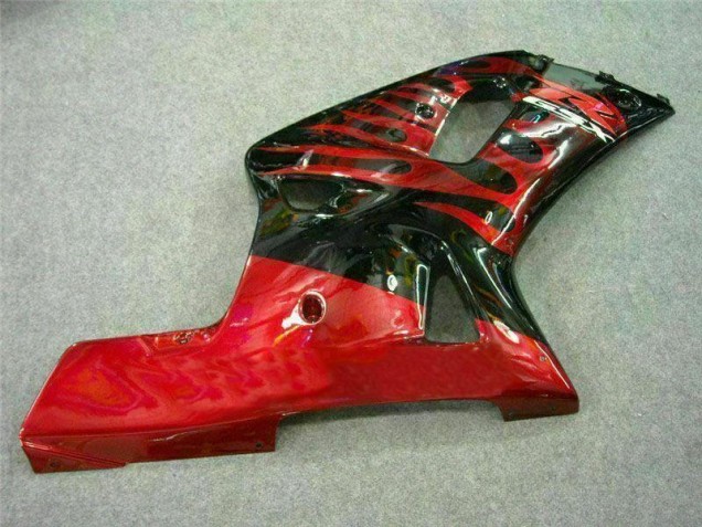 Carenagem Suzuki GSXR 600 / 750 K1 K2 K3 2001-2003 - Vermelho Preto Carenagem Suzuki GSXR 600 / 750 K1 K2 K3 2001-2003 - Vermelho Preto