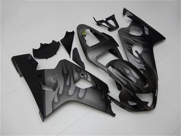 Carenagem Suzuki GSXR 600 / 750 K4 2004-2005 - Preto Cinzento Carenagem Suzuki GSXR 600 / 750 K4 2004-2005 - Preto Cinzento