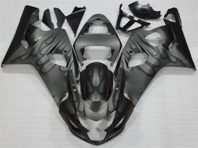 Carenagem Suzuki GSXR 600 / 750 K4 2004-2005 - Preto Cinzento Carenagem Suzuki GSXR 600 / 750 K4 2004-2005 - Preto Cinzento