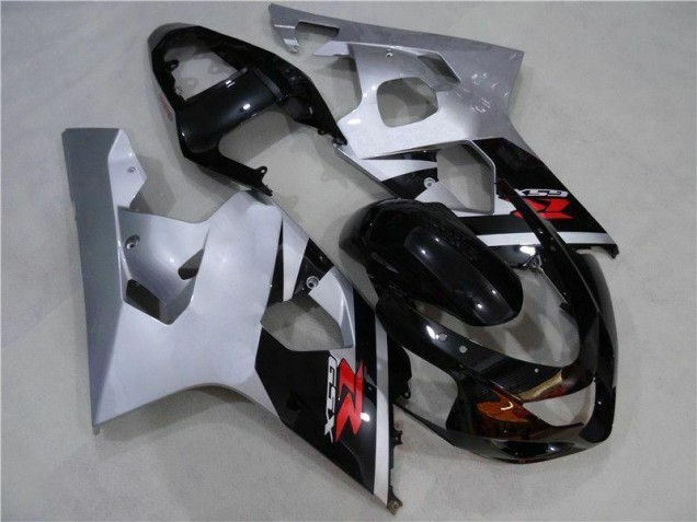 Carenagem Suzuki GSXR 600 / 750 K4 2004-2005 - Preto Prata Carenagem Suzuki GSXR 600 / 750 K4 2004-2005 - Preto Prata